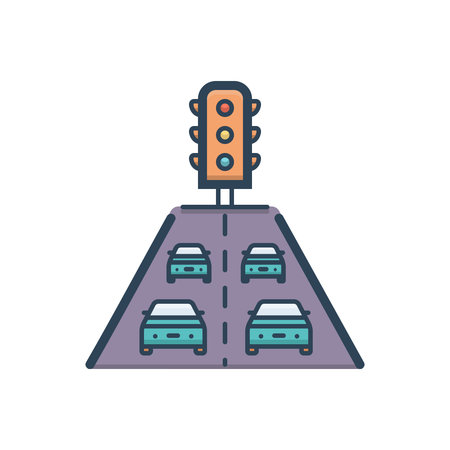 Traffic iconのイラスト素材