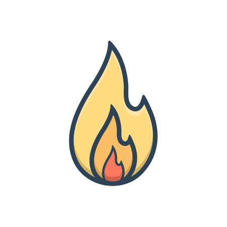 Fire iconのイラスト素材