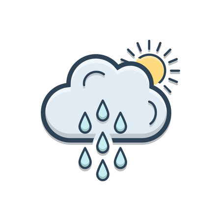 Weather iconのイラスト素材