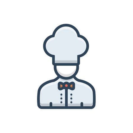 Chef iconのイラスト素材
