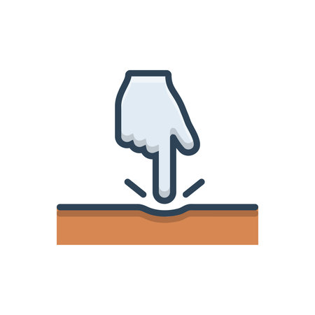 Touch iconのイラスト素材