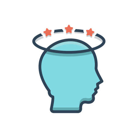 Depression iconのイラスト素材