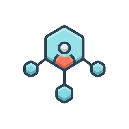Network connection iconのイラスト素材