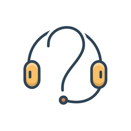 Online help iconのイラスト素材