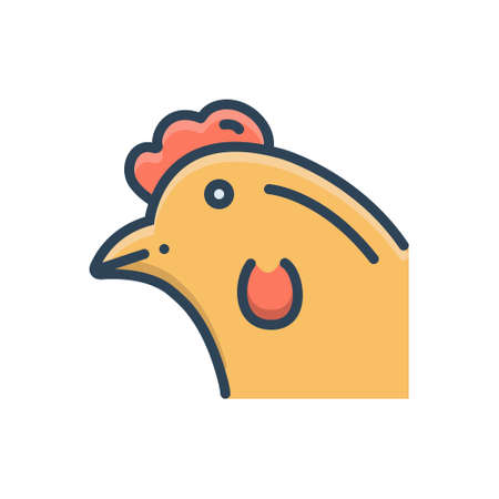 Icon for hen,birdのイラスト素材