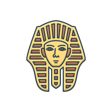 Icon for egyptian ,faceのイラスト素材