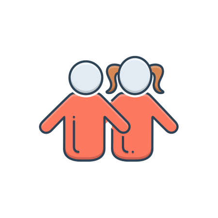 Children iconのイラスト素材