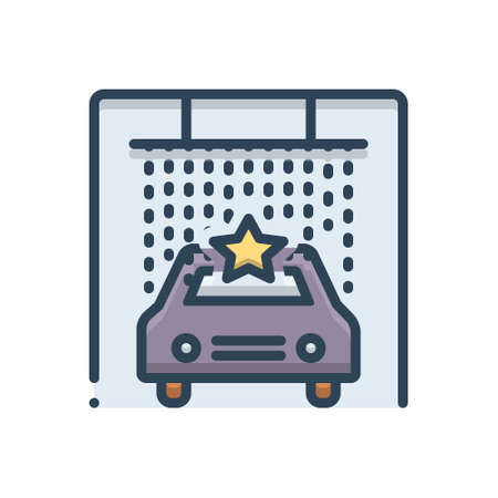 Icon for car, spaのイラスト素材