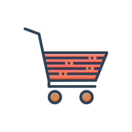 Icon for cart, purchaseのイラスト素材