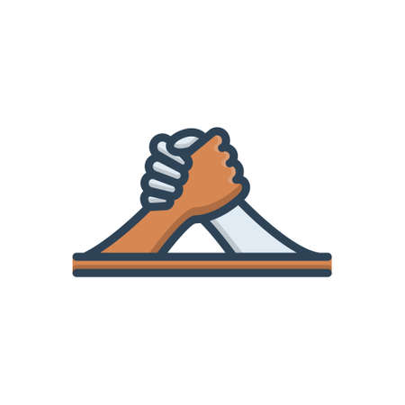 Icon for arm,wrestlingのイラスト素材