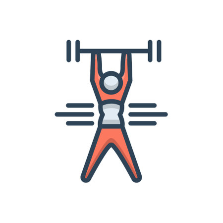 Icon for exercise,fitnessのイラスト素材