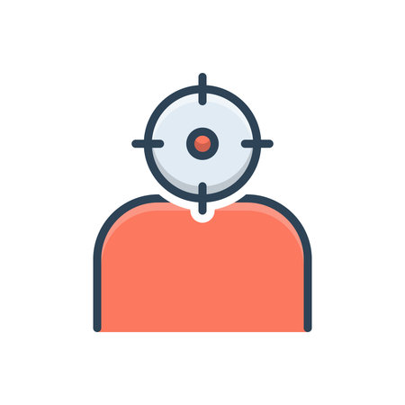 Icon for headshot, peopleのイラスト素材