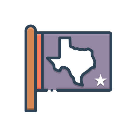 Icon for state,kingdomのイラスト素材