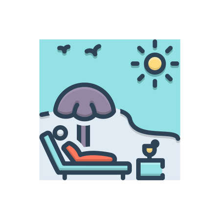 Icon for holiday,vacationのイラスト素材