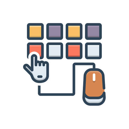 Icon for choice,likesのイラスト素材