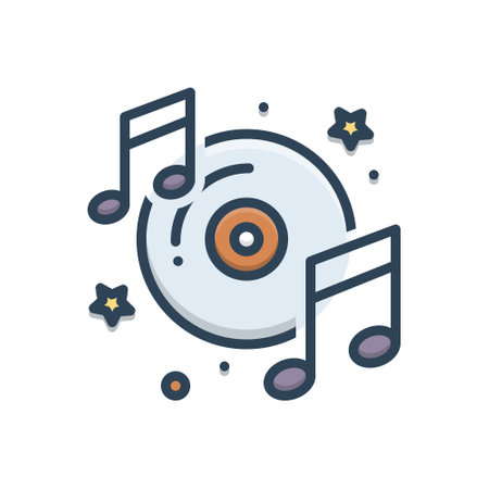 Icon for Musically,concertの写真素材