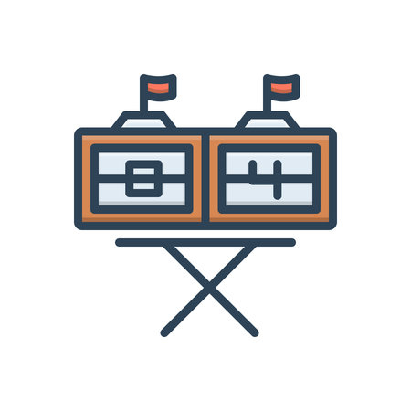 Icon for Score,reckoningのイラスト素材