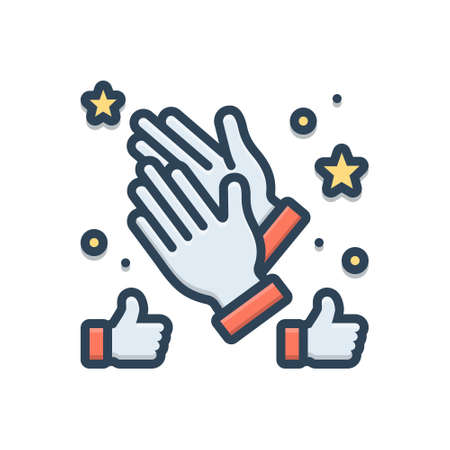 Icon for Respectful ,faithfulのイラスト素材