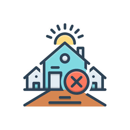 Icon for Abandon,leaveのイラスト素材