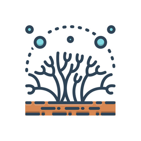 Icon for algae,mossのイラスト素材