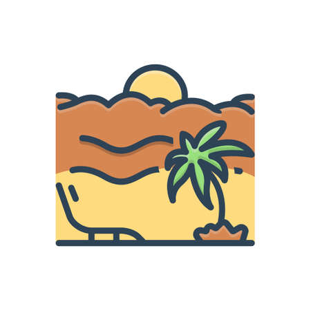 Icon for vacation,holidayのイラスト素材
