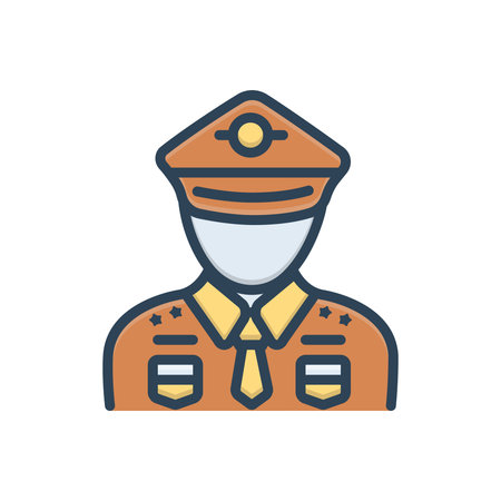 Icon for military,soldierのイラスト素材