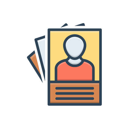 Icon for magazine,journalのイラスト素材