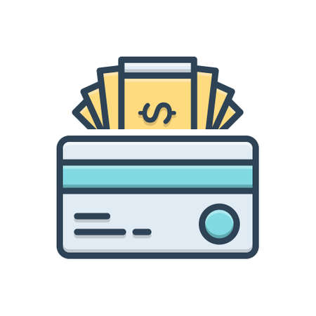 Icon for credit,cardのイラスト素材