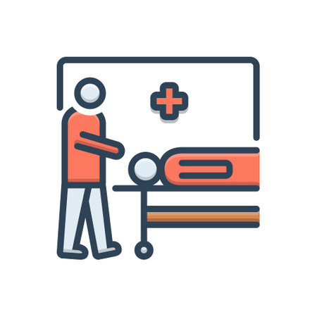 Icon for casualties,casualtyのイラスト素材