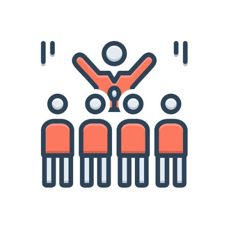 Icon for criticizes,judgeのイラスト素材