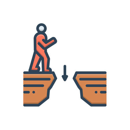 Icon for gaps,intervalのイラスト素材