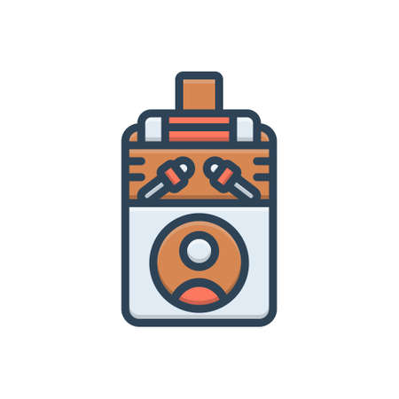 Icon for press,clampのイラスト素材