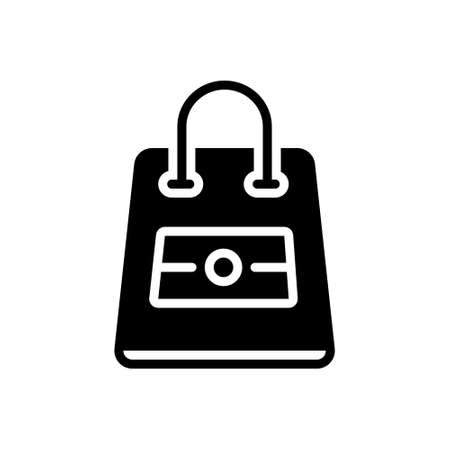 Icon for shopping bag, paperの写真素材