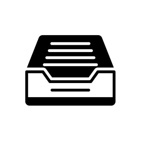 Icon for mailbox tray,letter dropのイラスト素材