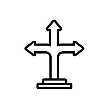Icon for direction arrow,directionのイラスト素材