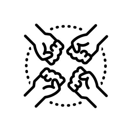 Icon for team,squad,tandemのイラスト素材