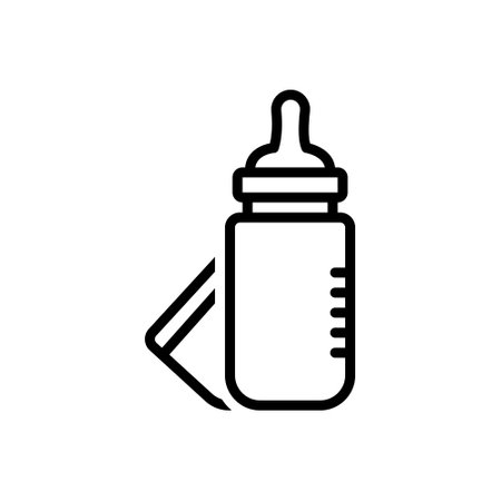 Icon for baby bottle,baby,bottleのイラスト素材