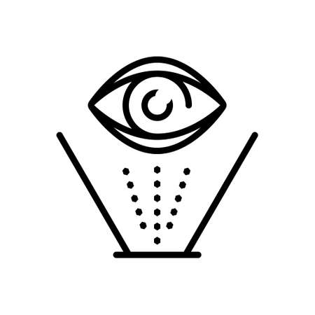 Icon for hologram,cyberのイラスト素材