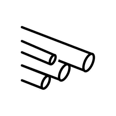 Icon for pipe,metallurgyのイラスト素材