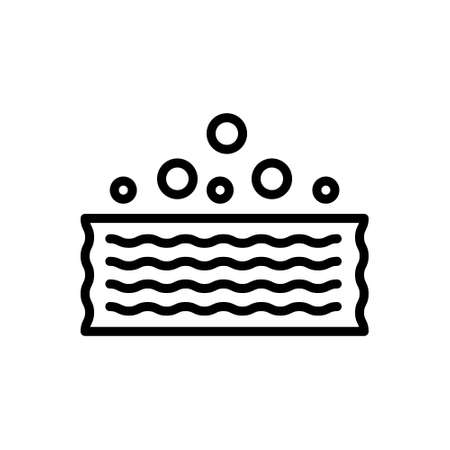 Icon for absorb,imbibeのイラスト素材