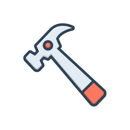 Icon for hammer,instrumentのイラスト素材