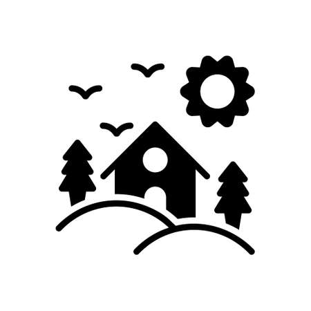 Icon for habitatのイラスト素材