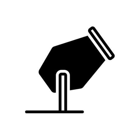 Icon for concrete,cement tuckの写真素材