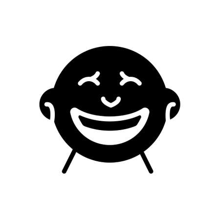 Icon for laugh,guffawのイラスト素材