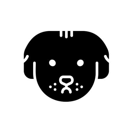 Icon for dog,poochのイラスト素材