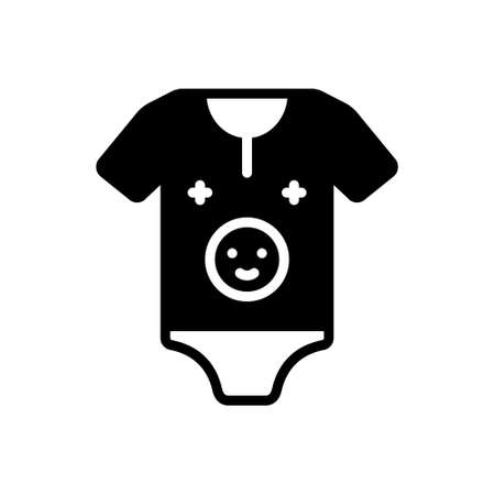 Icon for onesie,one pieceのイラスト素材