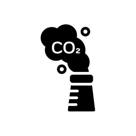 Icon for carbon,emissionのイラスト素材