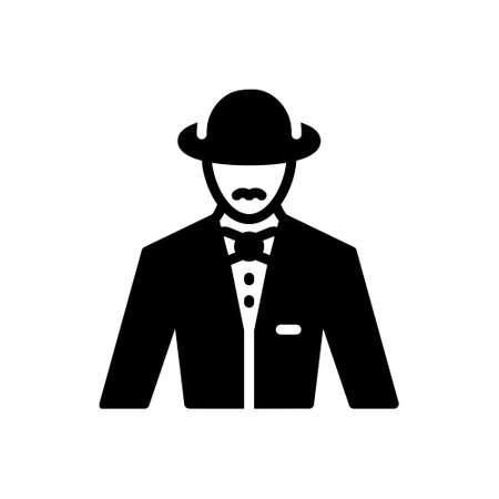 Icon for gentleman,mynheerのイラスト素材