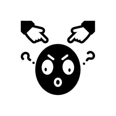 Icon for impose,inflictのイラスト素材