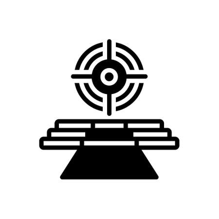 Icon for goal,desired resultのイラスト素材